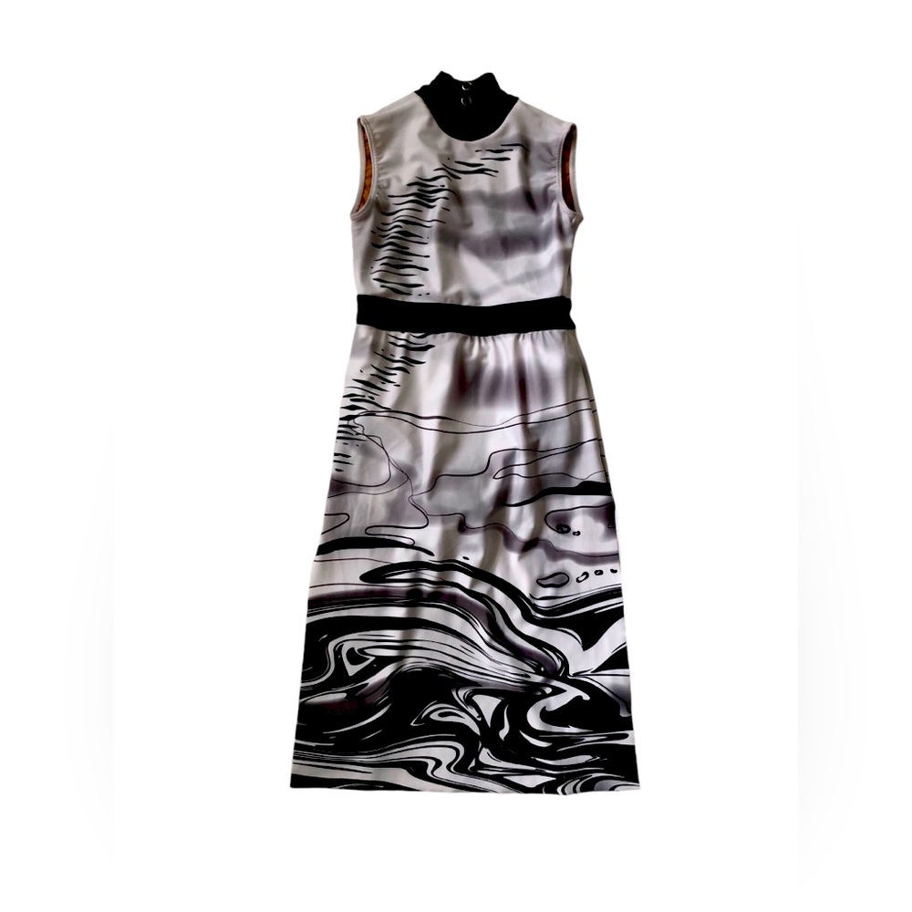 Tenth House Girls Black & White Contemporary Dance Costume Dress Sz MC
